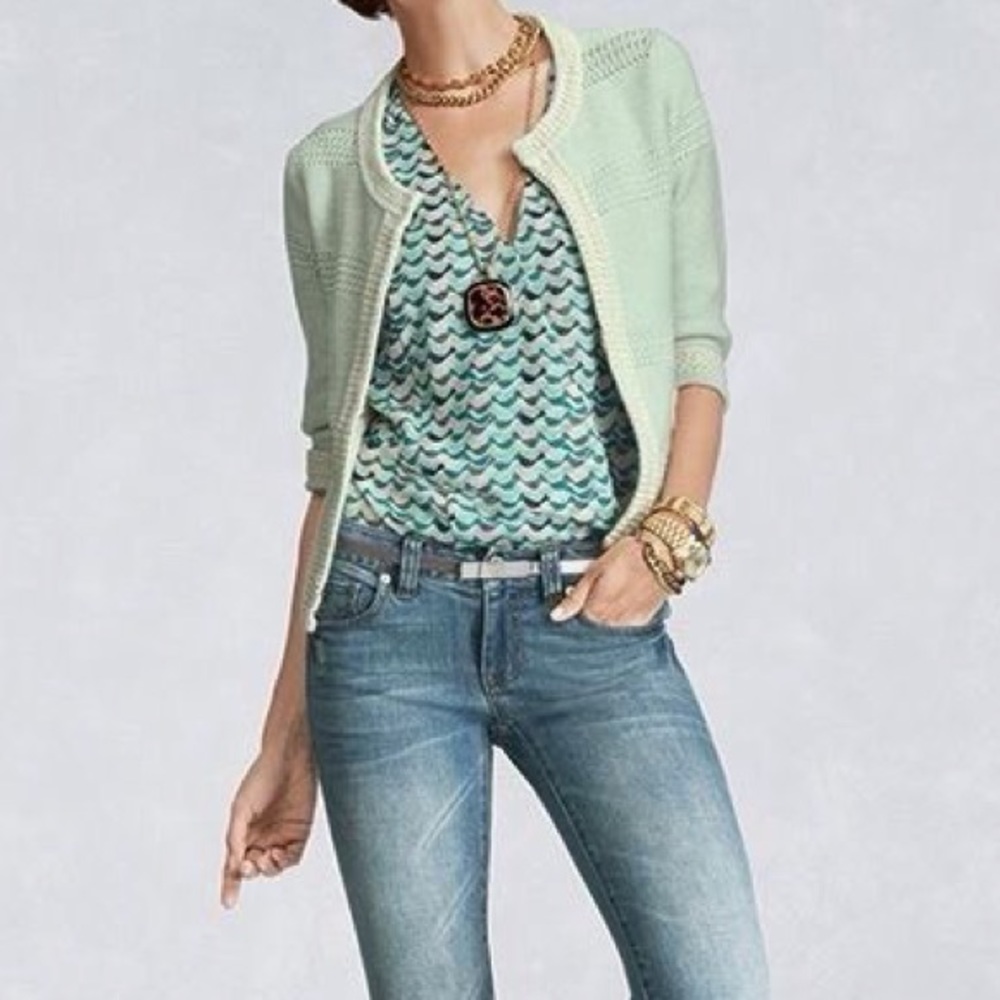 CAbi 203 society sweater
